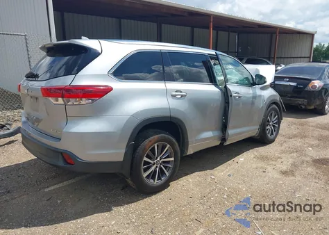 2017 Toyota Highlander Xle from USA, damaged, VIN 5TDJZRFH0HS512698